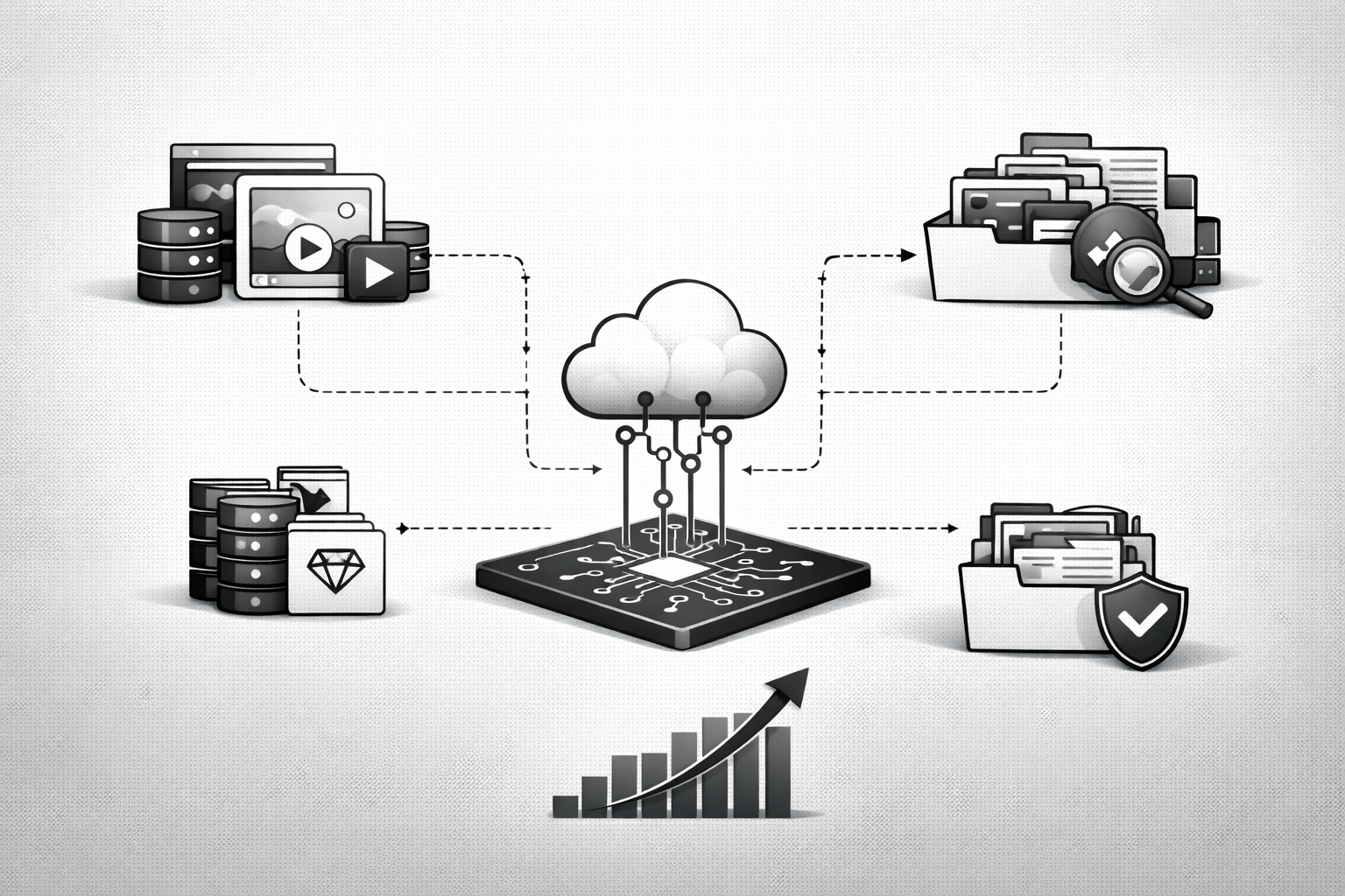 AI影像资产系统右侧示意图